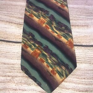 Jerry Garcia Men’s Tie 100% Silk Rn 62830 EUC